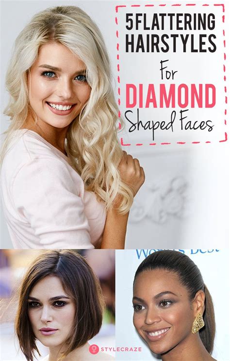 chubby diamond face shape|35 Stunning Hairstyles For Diamond Faces